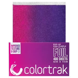 Gradient Pink Purple Pop Up Foils