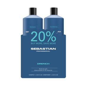 Drench Moisturizing Shampoo & Conditioner Duo