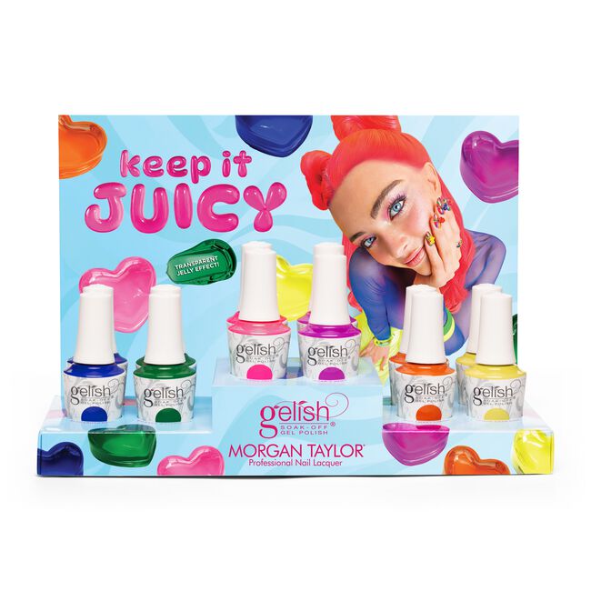 Keep It Juicy Soak-Off Gel Polish Display