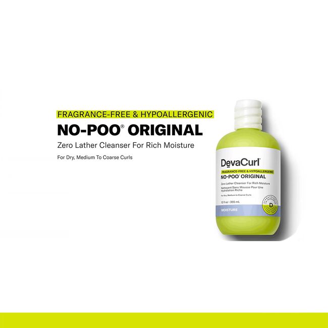 Fragrance-Free & Hypoallergenic No-Poo Original