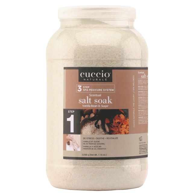 Vanilla Bean & Sugar Step 1 Scentual Salt Soak