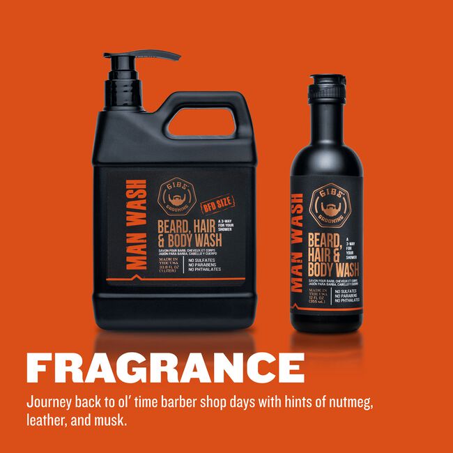 Man Wash BHB (Beard, Hair and Body)