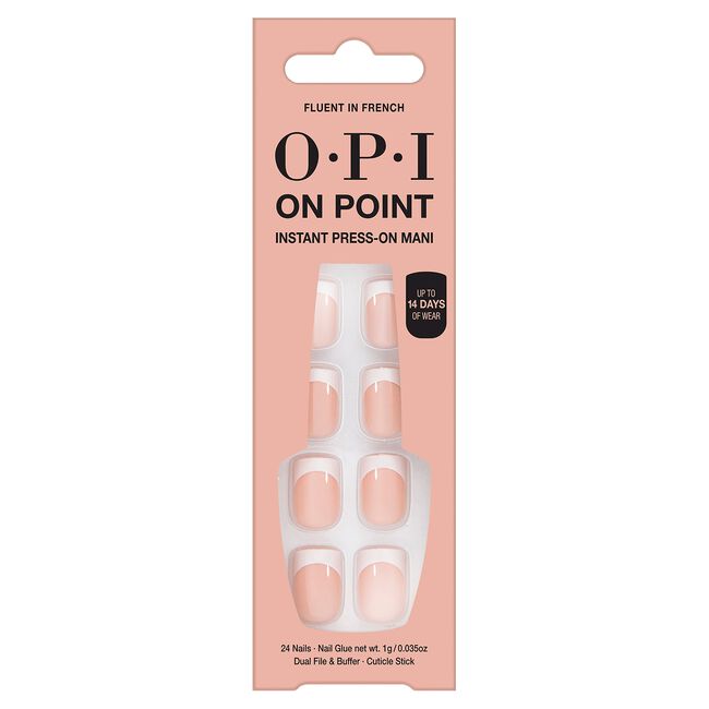 Fluent In French On Point Instant Press-On Mani
