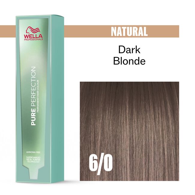 6/0 Natural Dark Blonde Pure Perfection Permanent Hair Color