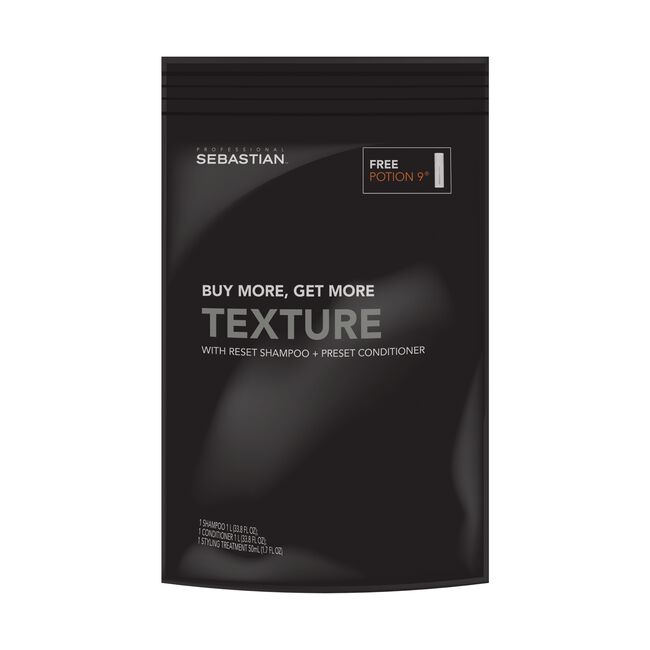 Reset Clarifying Shampoo, Preset Conditioner, Potion 9