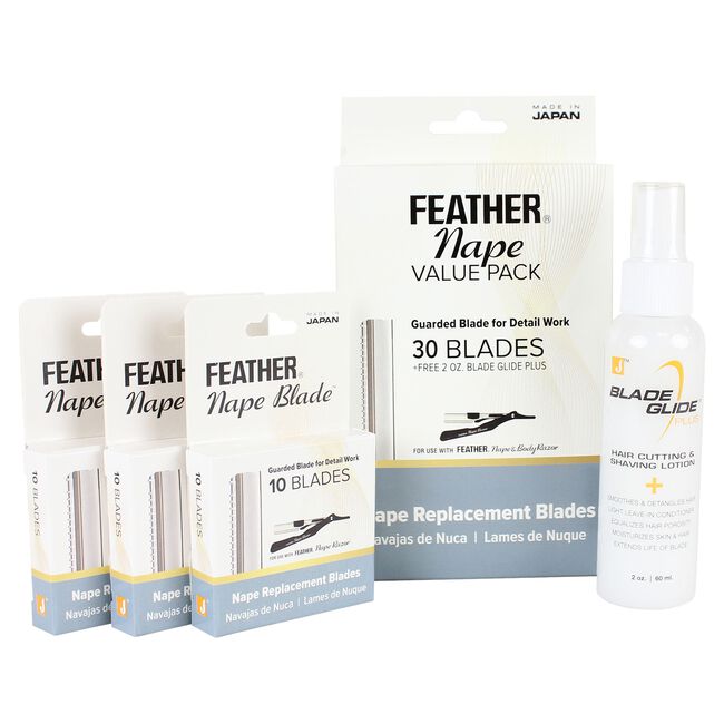 Feather Nape Replacement Blades Value Pack