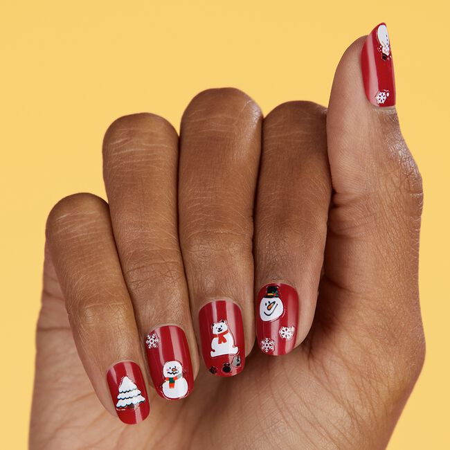 Snow Globe Sensation Magic Pick 3D Nail Art Stickers