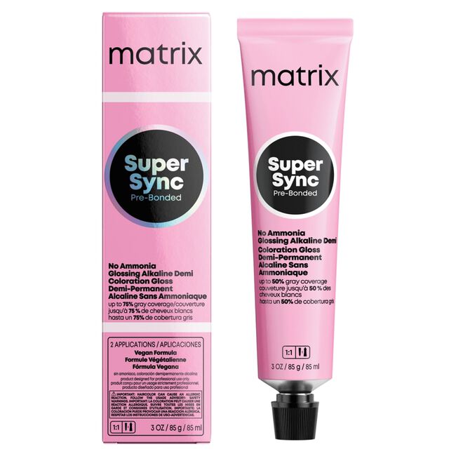 10G Gold Super Sync Pre-Bonded Alkaline Demi-Permanent Hair Color