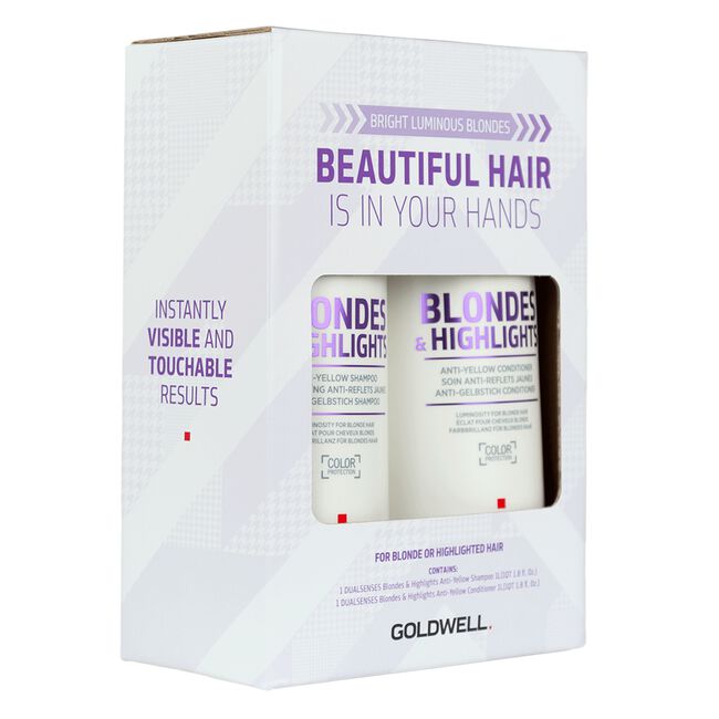 Dualsenses Blonde Highlights Anti-Yellow Liter Duo