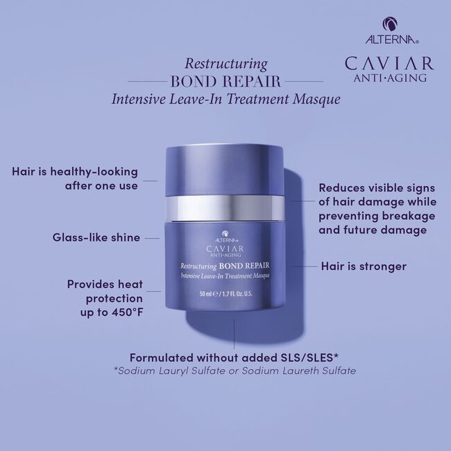 Caviar Anti-Aging Restructuring Bond Repair Intensive Leave-In Treatment Masque