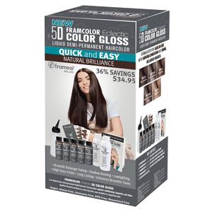 FramColor Eclectic 5D Gloss Natural Chocolate Kit