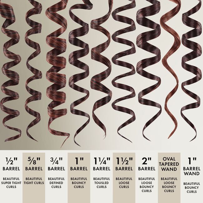 24K Gold Barrel 1.5 Inch Curling Iron