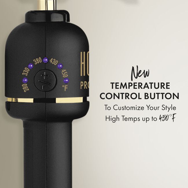 24K Gold Barrel 1.5 Inch Curling Iron