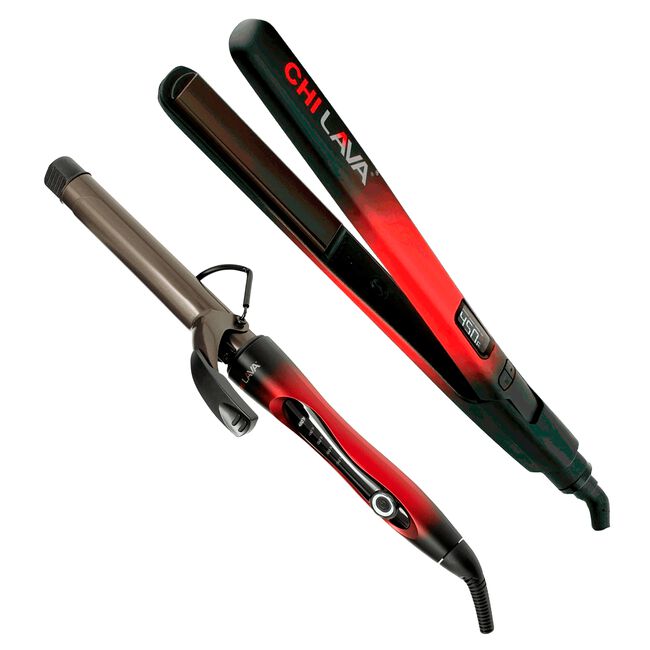 CHI Lava Hairstyling Iron 1.5 Inch, Lava Curling Iron 1 Inch