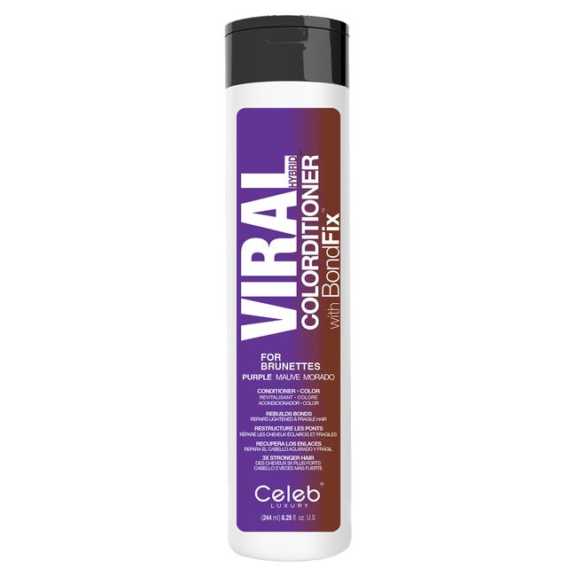 Brunette Purple Viral Colorditioner
