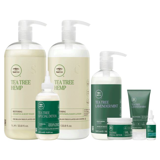 Tea Tree Scalp Salon Wash House Service Kit