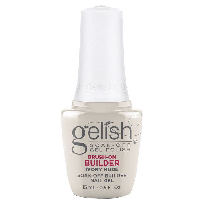 Ivory Nude Brush-On Builder Soak-Off Gel Polish