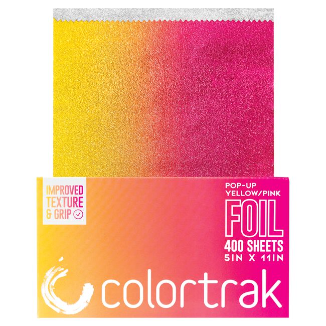 Gradient Yellow Pink Pop Up Foils