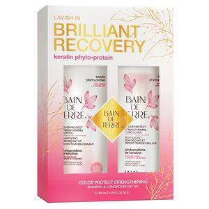 Brilliant Recovery Keratin Phyto-Protein Color Protect Strengthening Shampoo & Conditioner Gift Set