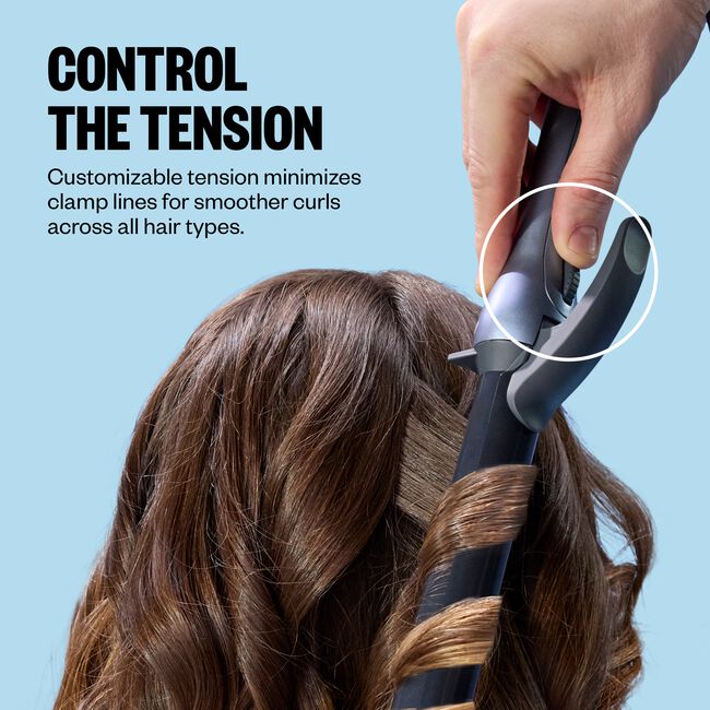 PrecisionGrip Curling Iron