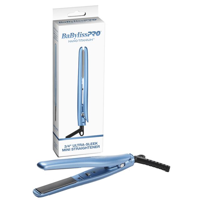 Nano Titanium 0.75 Inch Mini Ultra-Sleek Flat Iron