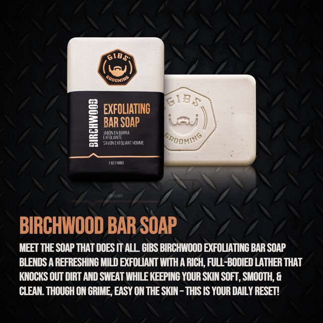Birchwood Exfoliating Bar Soap