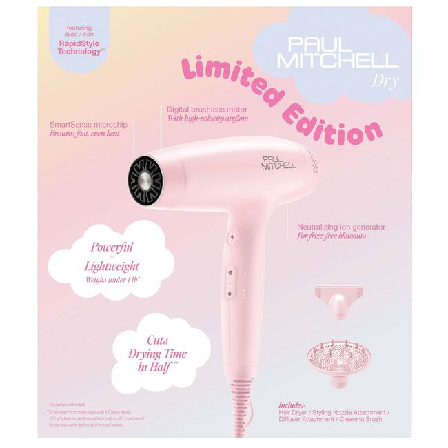Pink Dry Lightweight Professional Hair Dryer