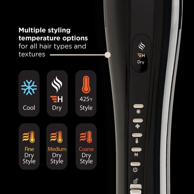 Black Lava AirGlide Multi-Styler