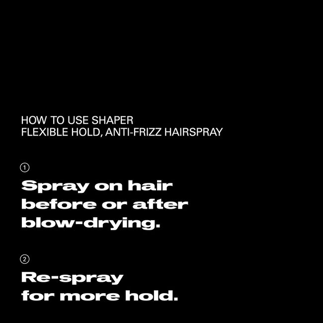 Shaper Flexible Hold Anti-Frizz Hairspray 80% VOC