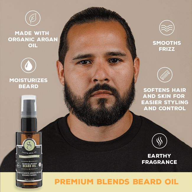 Premium Blends Sandalwood Beard Oil