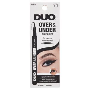 Duo Black Over & Under Glue Liner