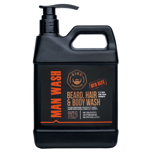 Man Wash BHB (Beard, Hair and Body)