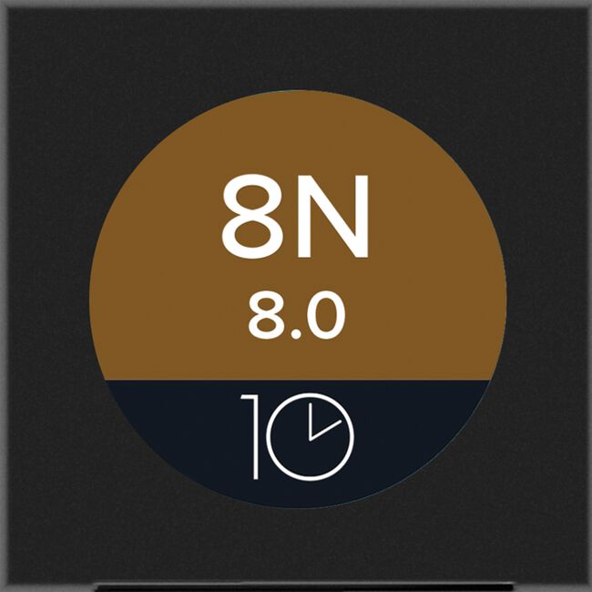 8N Natural The Color 10 Permanent Cream Hair Color