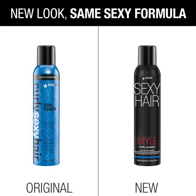Style Sexy Hair Curl Power Curl Bounce Mousse