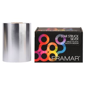 Star Struck Silver Medium Smooth Large Foil Roll