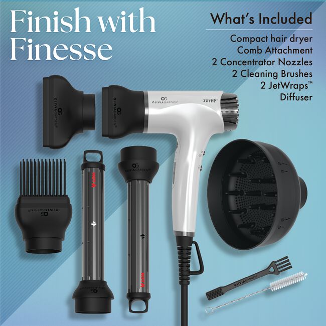 JetHP Professional Compact Hair Dryer