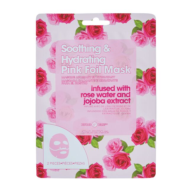 Soothing and Hydrating Pink Foil Mask