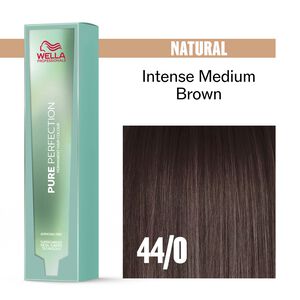 44/0 Natural Intense Medium Brown Pure Perfection Permanent Hair Color