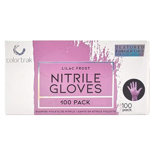 Large Lilac Frost Nitrile Gloves