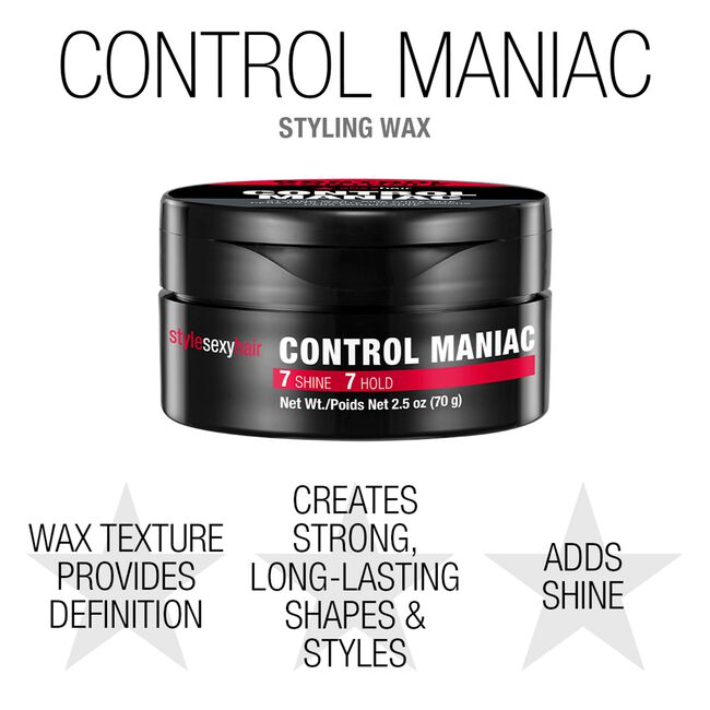 Style Sexy Hair Control Maniac Styling Wax