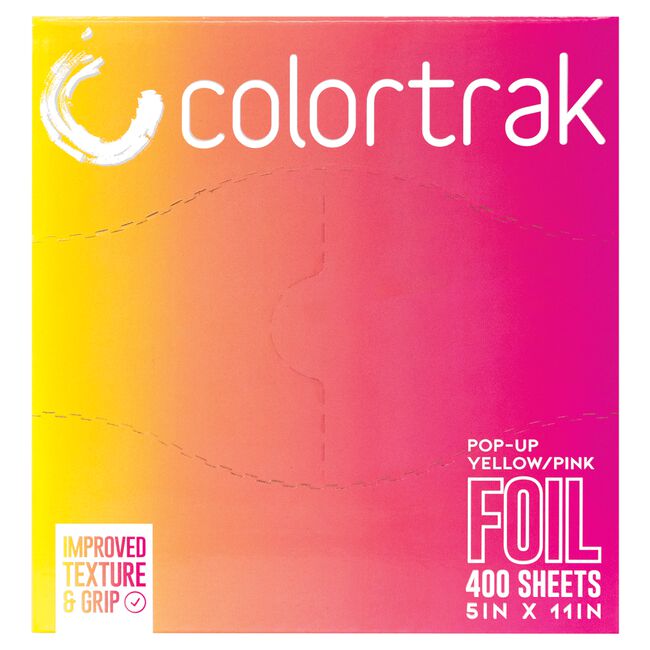 Gradient Yellow Pink Pop Up Foils