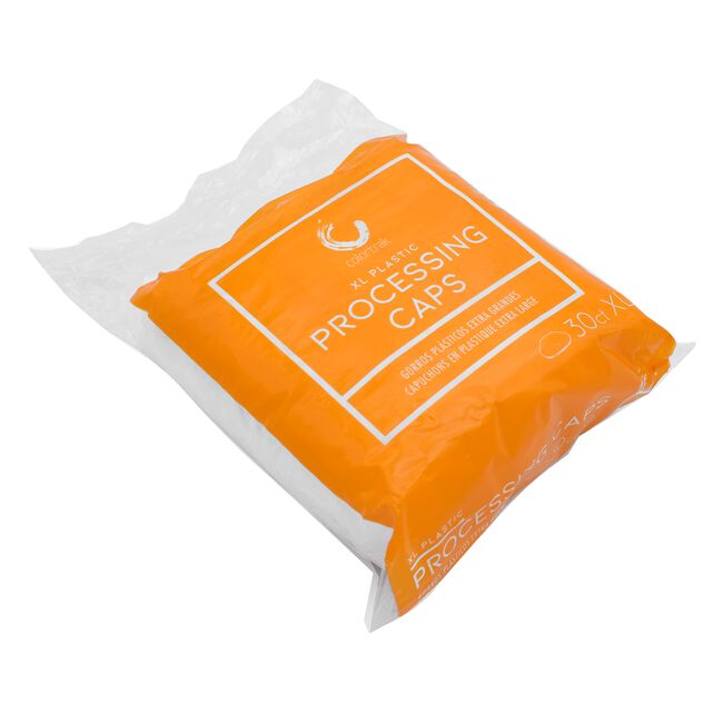 Clear Disposable 30 Count Processing Caps