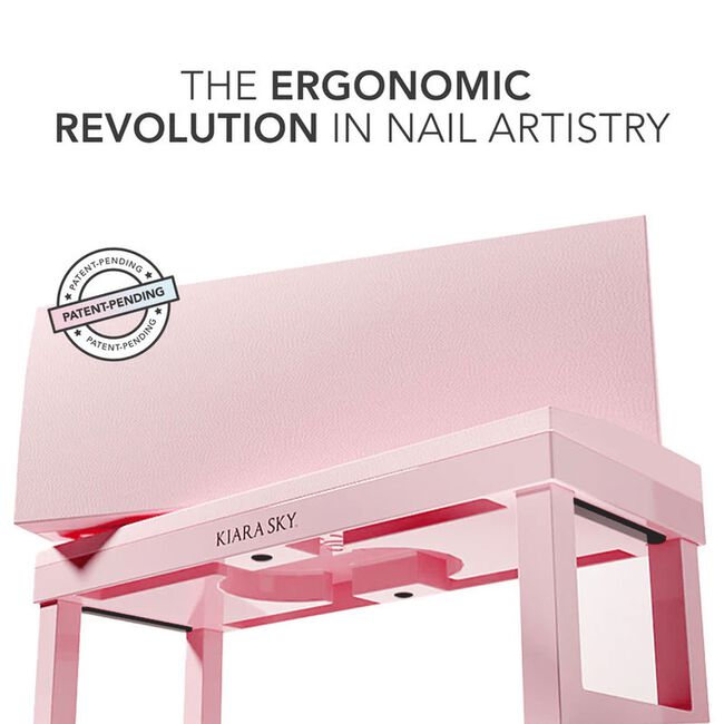 Pink Nail Arm Rest