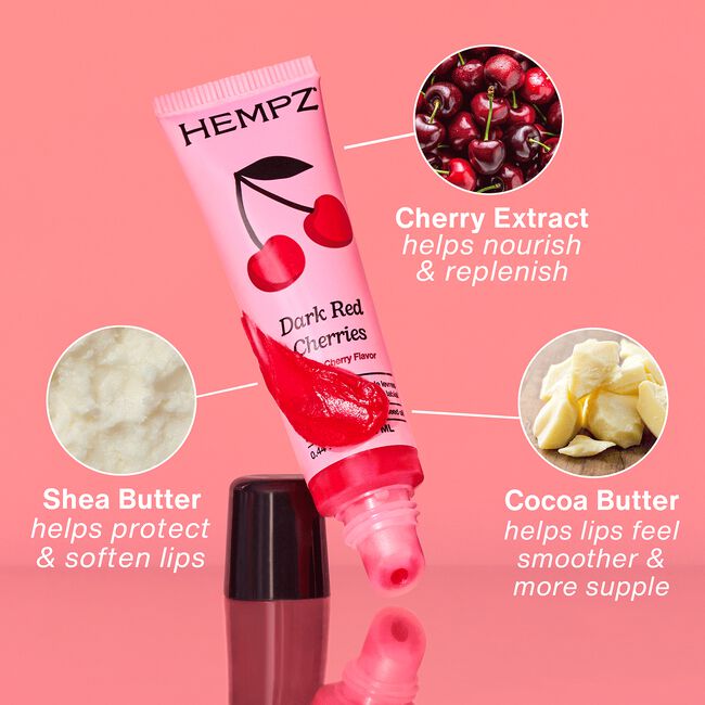 Dark Red Cherries Tinted Lip Balm