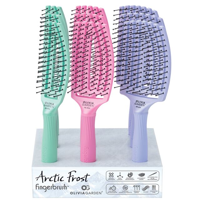 Fingerbrush Artic Frost Display
