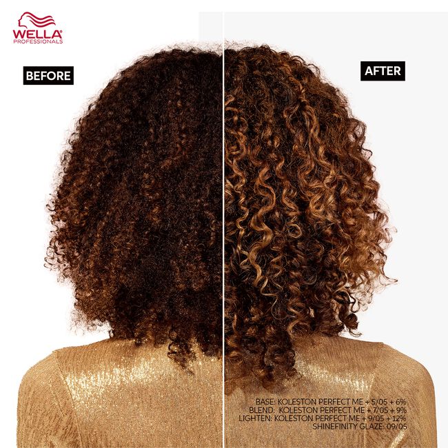 9/05 Light Brown Natural Mahogany Koleston Perfect ME+ Permanent Hair Color