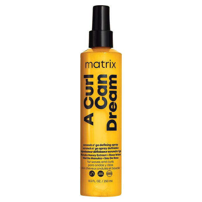 A Curl Can Dream Scrunch N' Go Defining Spray For Waves and Curls