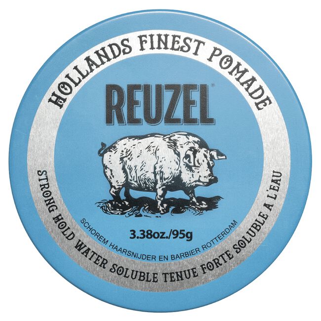 Blue Strong Hold Water Soluble Pomade