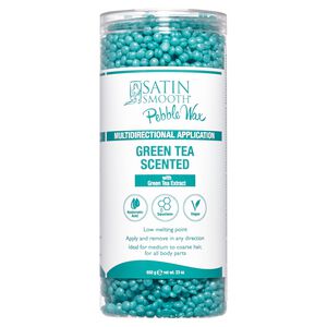 Green Tea Scented Multidirectional Pebble Wax