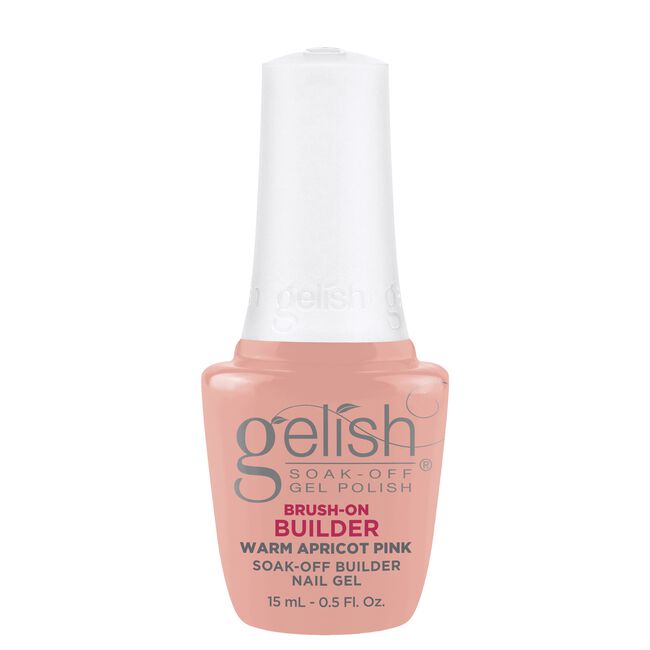 Warm Apricot Pink Structure Brush-On Builder Gel